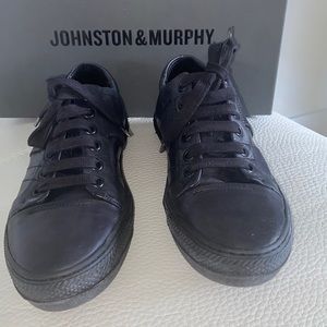 Johnston & Murphy black shoes